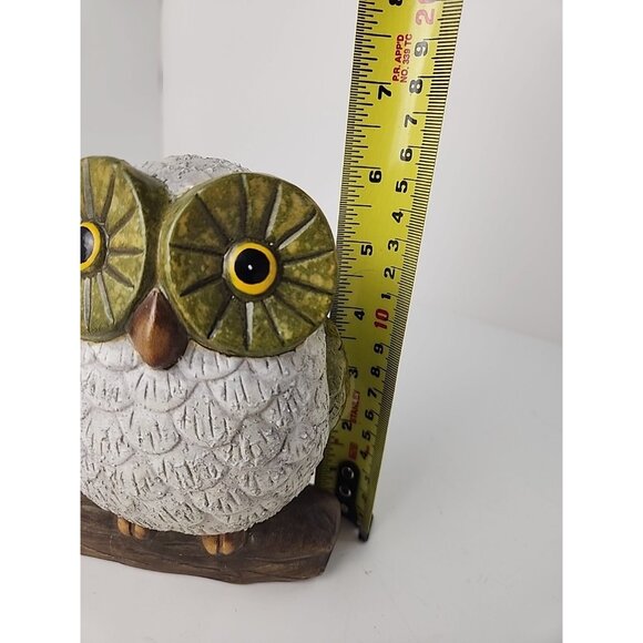 6" Cermic Owl Garden Statue Figurine Indoor/Outdoor Bird - Picture 7 of 7